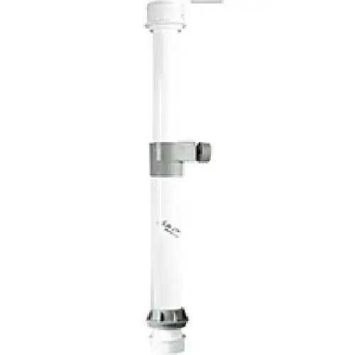 Lalizas Tafelpoot wit telescopisch 480-810mm Nuova Rade Hoge Kwaliteit