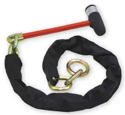 Gereduceerde Prijs Doublelock Loop Chain –kettingslot 130 cm met SCM keur