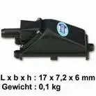 Kunststof zuigkorf 38mm Bilge korf Express Levering