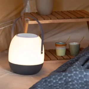 Laatste Versie Human Comfort Pintac kampeerlantaarn – campinglamp – Bluetooth speaker Navy