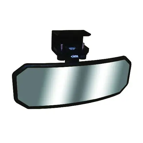 Fabrieksprijs CIPA wide angle skispiegel met klembeugel C.11119black-D