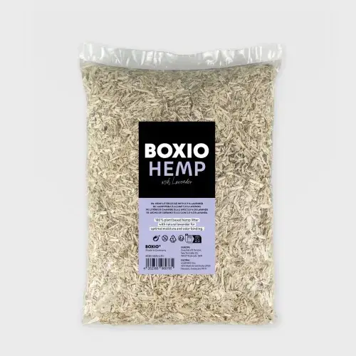 Boxio Hemp 100% plantaardig hennepstrooisel met lavendel Premium