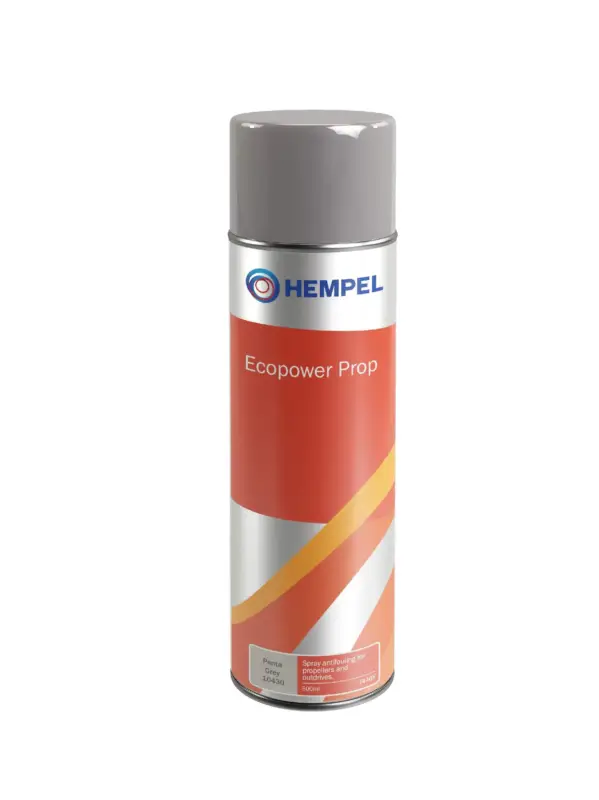 Beperkte Voorraad Hempel Ecopower Prop spray antifouling voor propellers en outdrives 500ml zwart