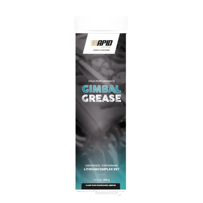 Tijdelijk Beschikbaar RAPID HIGH PERFORMANCE GIMBAL GREASE KOKER