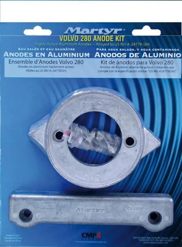 Anode kit Volvo 280 Snelle Levering
