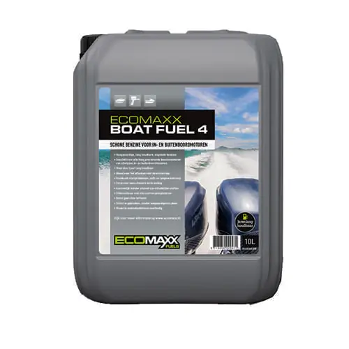 ECOMAXX BOAT FUEL 4T – Lang Houdbare Benzine voor 4-Takt Motoren (10L) Fabrieksprijs