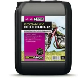 ECOMAXXFUEL 2 taktbuitenboordmotoren of bike 10 liter kant en klaar Laatste Versie