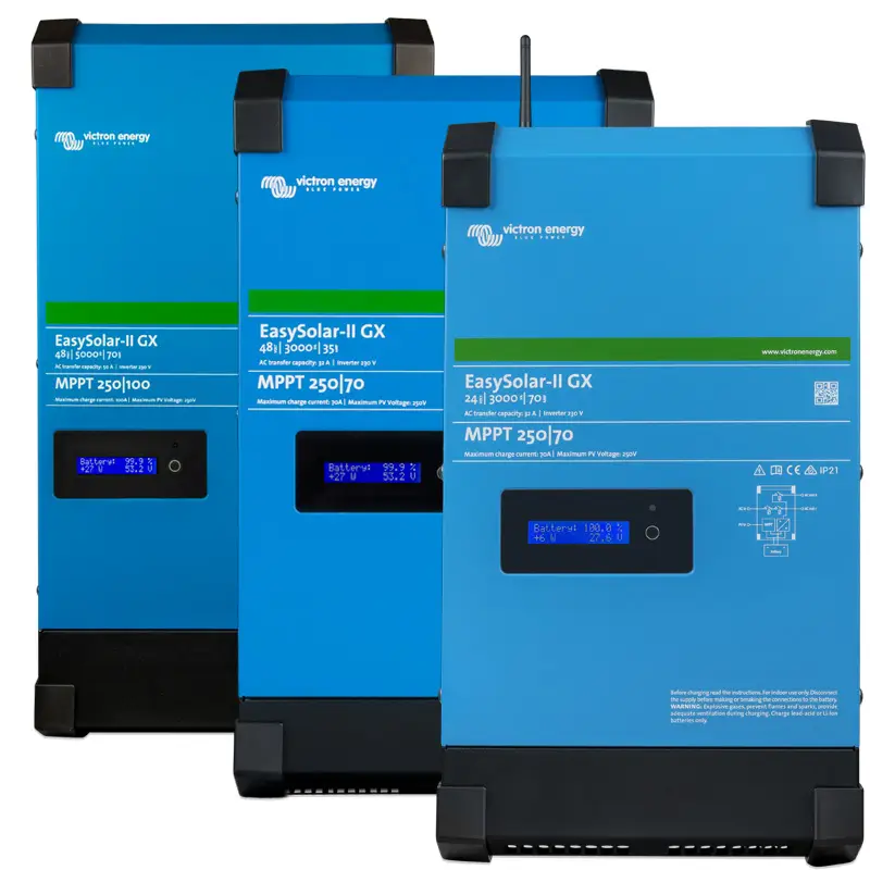 Victron EasySolar-II GX 24 of 48 Volt Nieuw