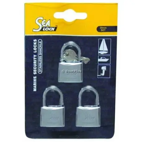 Koop Vandaag HANGSLOT 30 MM SET - 3 STUKS