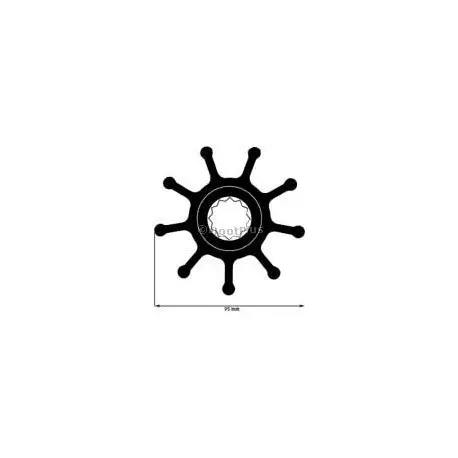 JOHNSON PUMP F 9 IMPELLER Snelle Levering