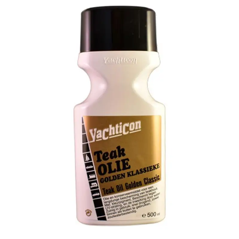 Yachticon Teak olie klassiek 500 ml Betrouwbaar