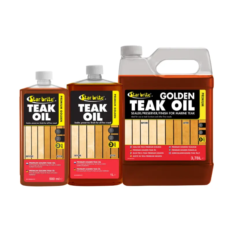 Tijdelijk Beschikbaar Starbrite Teak Premium Golden Oil