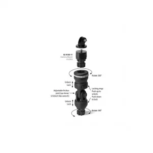 02-4130-11 Railblaza Camera Mount R-Lock Gecertificeerd