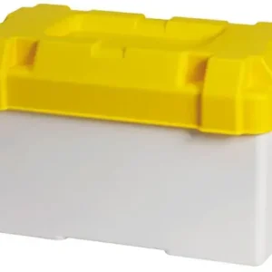 Accubak 120 Ah accu wit/geel Superprijs