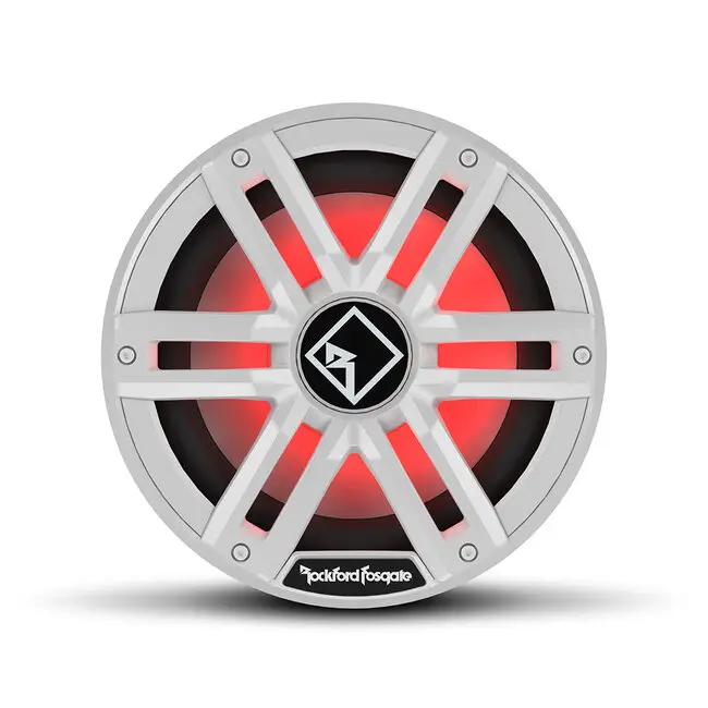 Betrouwbaar Rockford Fosgate Rockford Marine Subwoofer M2D2-10I 10 inch 400 Watt Wit Color Optix