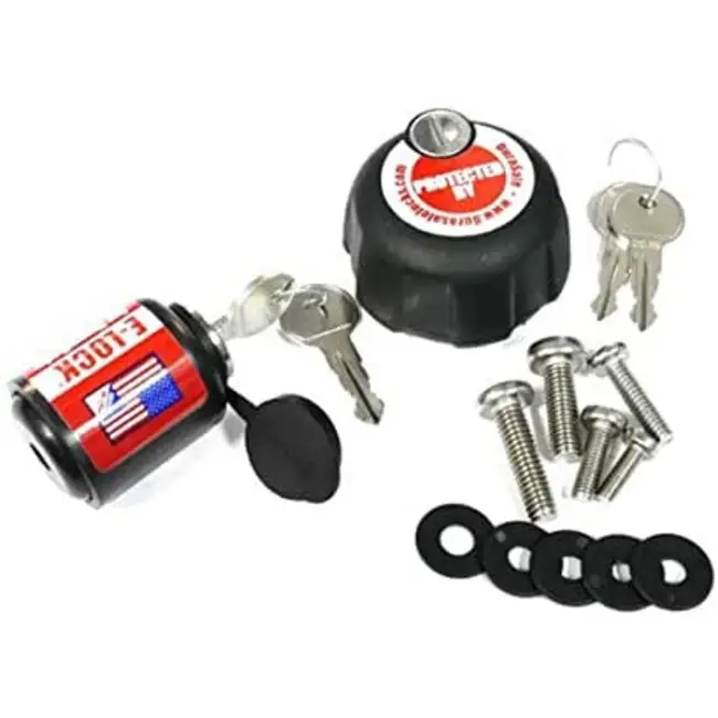 Durasafe COMBO EL-6 - 1X E-LOCK / RAM MOUNT C BALL, GELIJKSLUITEND Alleen Vandaag