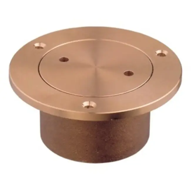 Guidi dekdop brons 2 1/2" met 2 gaten Direct Beschikbaar