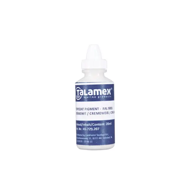 Talamex Kleurpigment 20ml ral 9001 cremewit Nu Kopen