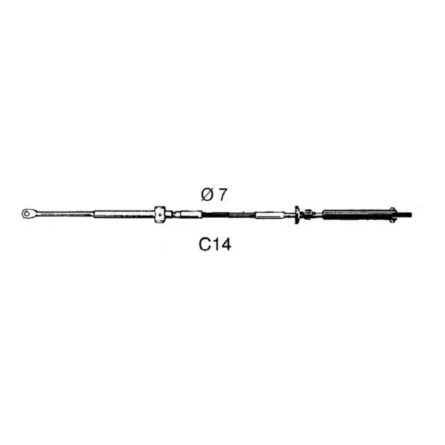 Ultraflex Schakelkabel C14 10ft 3.05m Superprijs