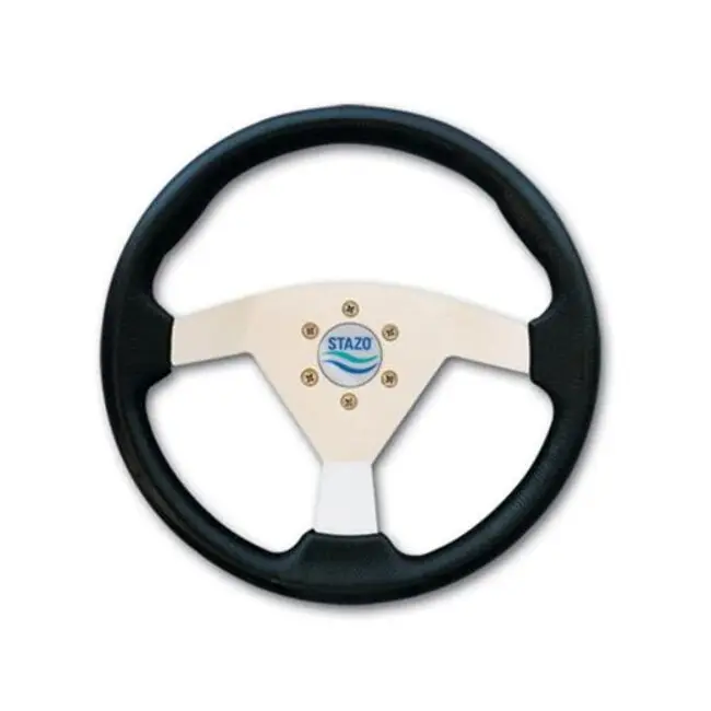 Stazo Stazo Sportstuurwiel 61 zwart 35 cm Beperkte Voorraad