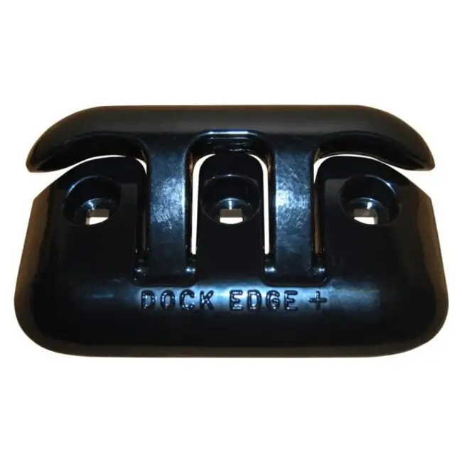 Superprijs Dockedge Steiger Cleat flip-up kikker 20,3cm zwart