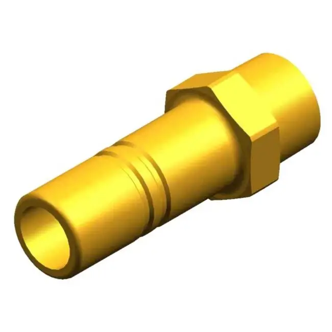 Whale WX1563B Adapter 3/8" NPT male 15mm messing Actieprijs