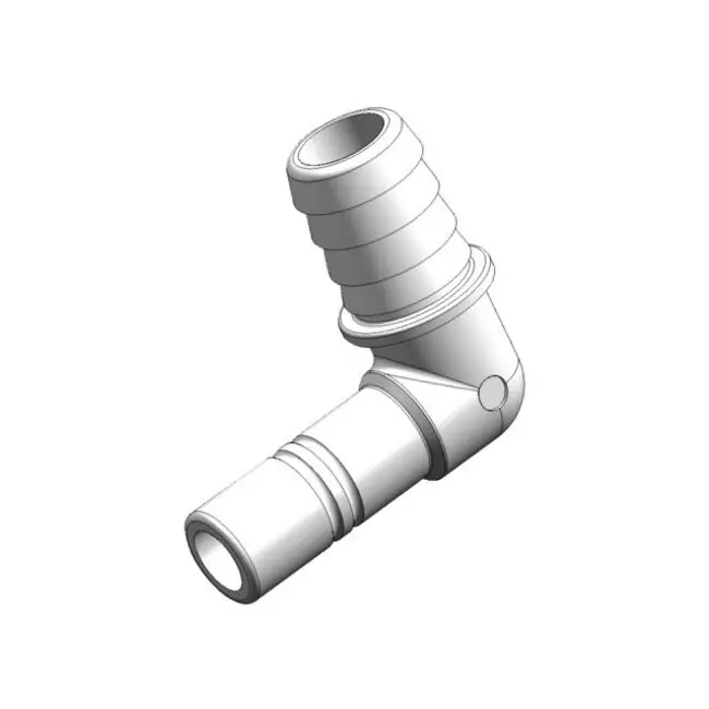 Whale WX1592 Bocht adapter 90° 3/8" - 15mm (2ST) Uitverkoop