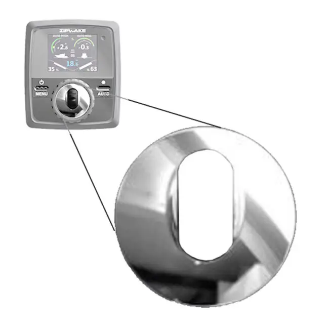 Op = Op Zipwake Zipwake Wheel Cap S Set - Chrome 2 st