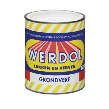 Werdol Grondverf Grijs 0,75L Korting