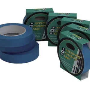 7DAY MASKING TAPE BLUE 25MMX25M Finale Uitverkoop