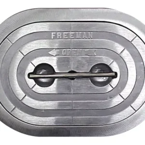 º FREEMAN LUIK OVAAL 490X655 ALU ( Lage Prijs