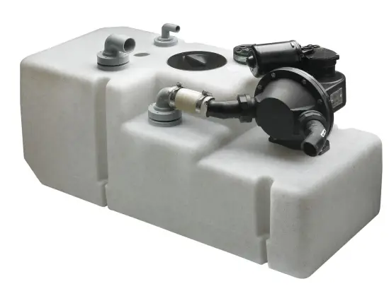 Fabrieksprijs Vuilwatertanksysteem 120L 24V, incl. pomp