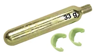 33 gr patroon met borgclip Direct Beschikbaar