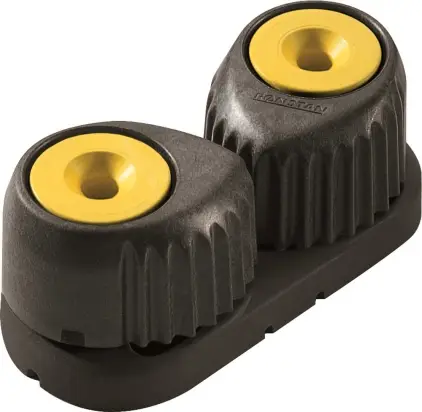 RF5420Y C-cleat geel, large, zwarte basis Gecertificeerd