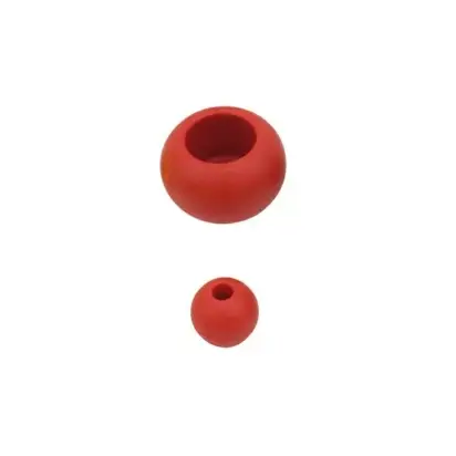 Superprijs Kraal rood 32/6 MM
