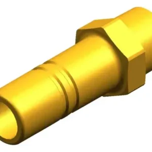 WX1563 Adapter 3/8" NPT male 15mm messing Seizoensaanbieding