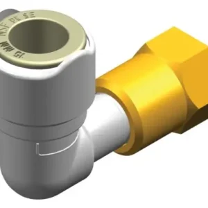 WX1531 Bocht adapter 90° 1/2" BSP - female 15mm (2ST) Beperkte Voorraad