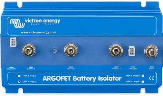 Argofet 100-3 Three batteries 100A Retail Koop Online