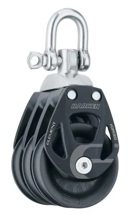 Voordeelprijs Harken 3-schijfsblok Element 45 mm