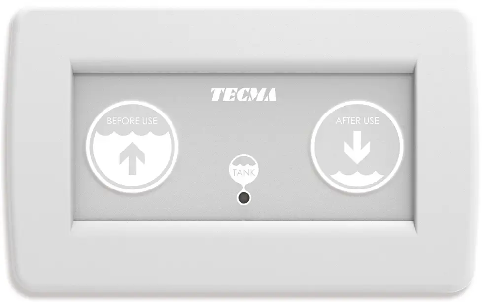 Populair Tecma All In One bediening 2 knops, SFT