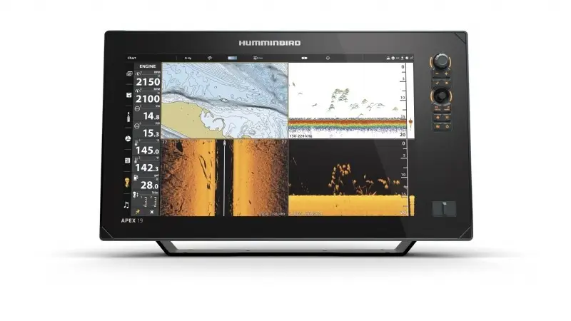 Favoriet Humminbird Apex 19 MSI+ Kaartplotter Cho
