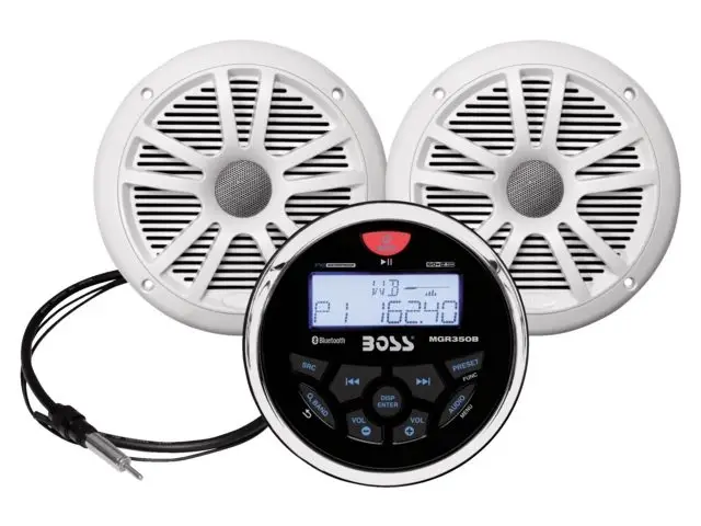 Rechtstreeks Van De Fabrikant Boss Marine Audio Set