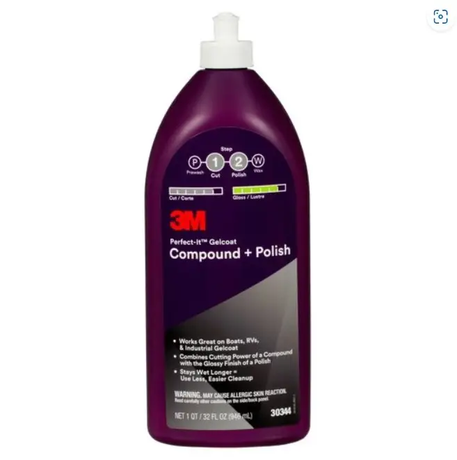 3M products Perfect-it Gelcoat compound Plus Polish 0,946L Speciale Aanbieding