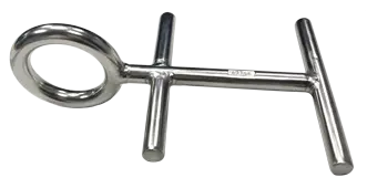 Allpa Steigerhaak, model 'Cito': RVS 316" Op = Op