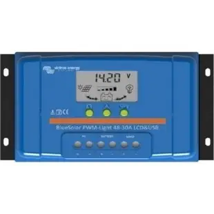Beste Prijs Victron BlueSolar PWM 48V-30A LCD&USB