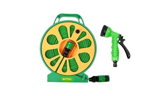 Benson Waterslangset op haspel 15 meter Voordeelprijs