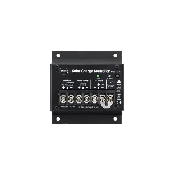 WhisperPower Zonne-laadregelaar PWM 12 V – 10 A Must-Have