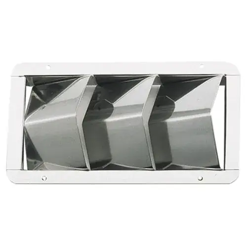 Gereduceerde Prijs Talamex Ventilatierooster RVS 3 inlaten