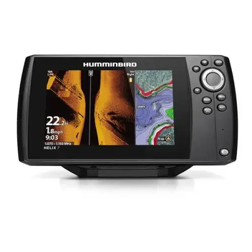 Aanbieding Humminbird Helix 7 Fishfinder / Kaartplotter CHIRP GPS MSI G4 met Transducer