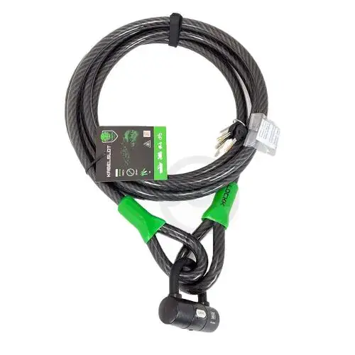 LOCKK ART Hangslot met 2,5 Meter Oogkabel 20 mm Goedkoop